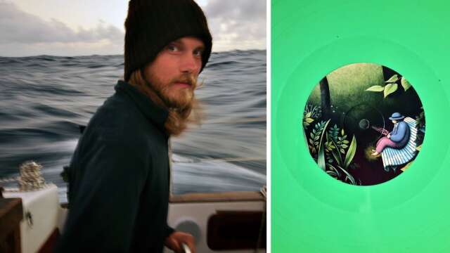 När Tomas Eriksson seglade över Atlanten läste han en boktrilogi som inspirerade honom till att skriva musik. Nu släpper han albumet ”Saga från ett skogsbryn&quot;.
