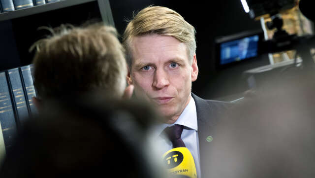 Miljöpartiets språkrör Per Bolund ser med oro på eventuella svenska eftergifter efter Turkiets besked om att man släpper sitt veto mot Sveriges Natoansökan. Arkivbild.