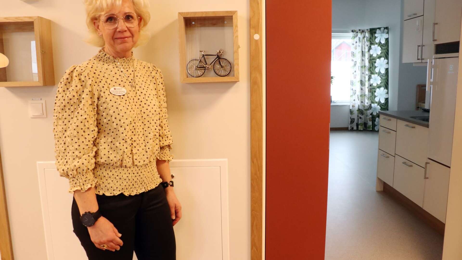 Eva-Lena Svensson är verksamhetschef inom kommunens vård och omsorg.