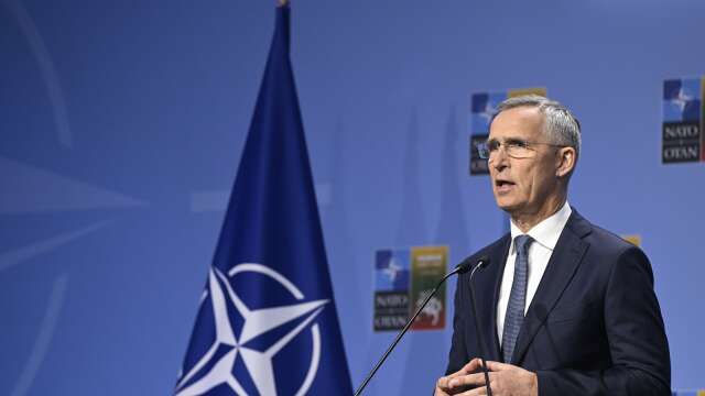 Natos generalsekreterare Jens Stoltenberg.