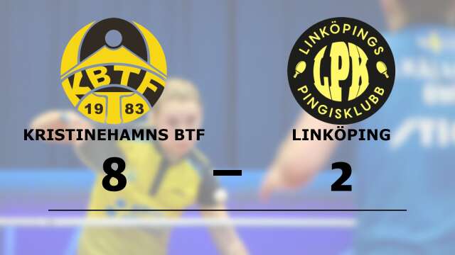 Kristinehamns BTF vann mot Linköpings PK