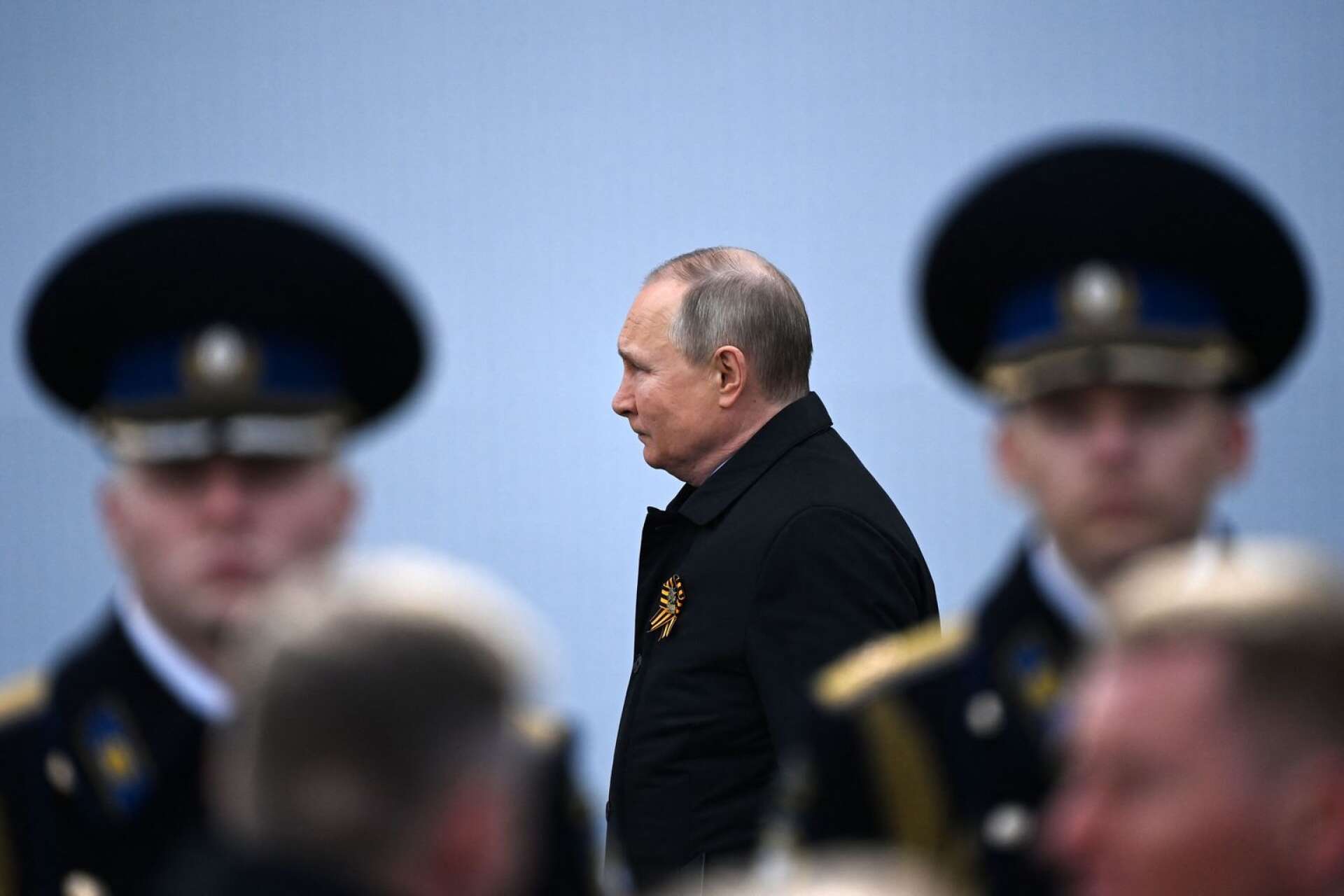 Putin i Moskva den 9 maj 2022.