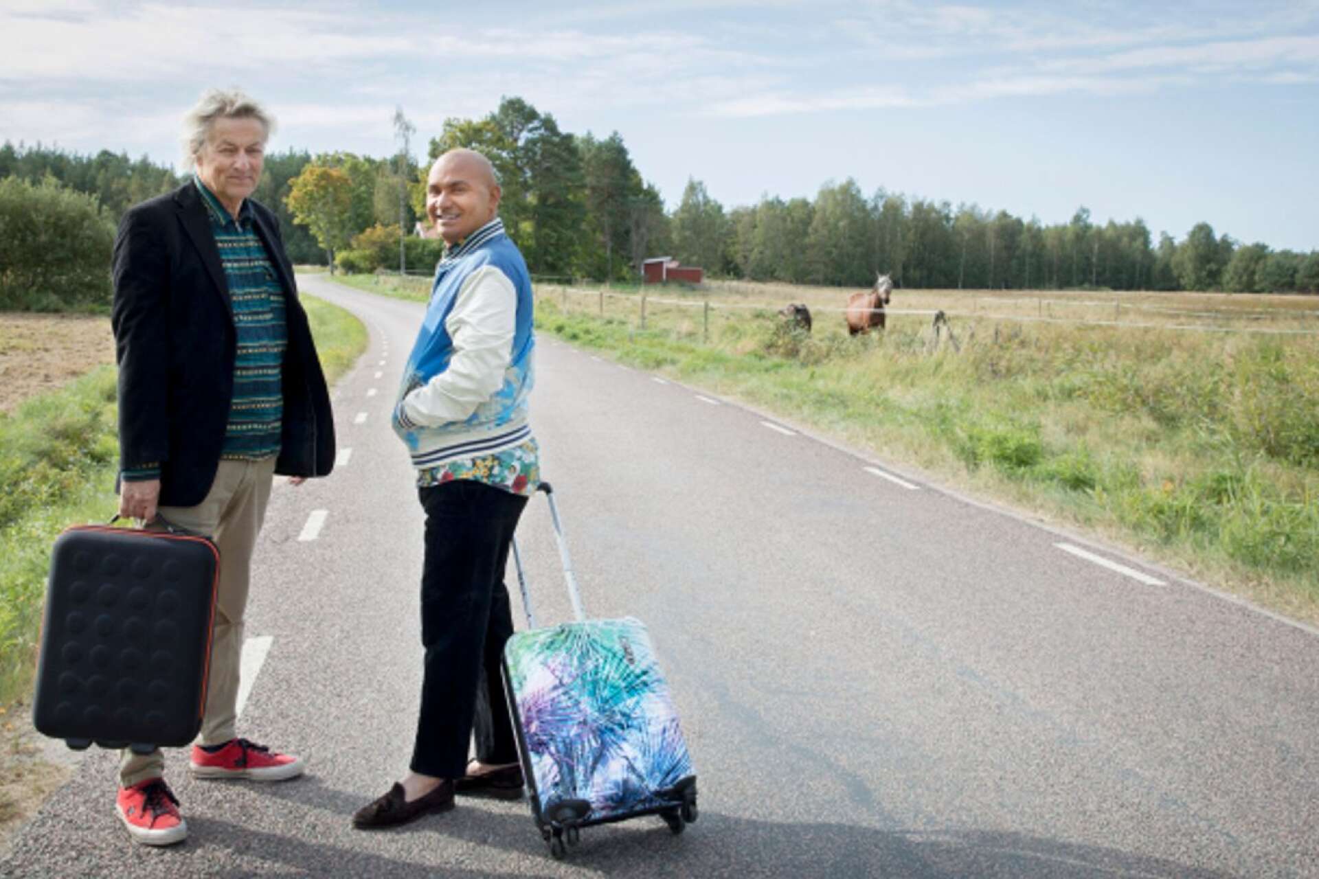 Lars Lerin och Junior  medverkar båda i nya tv-serien Vägen ut.