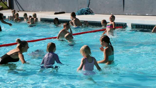 Årets simskola genomförs mellan den 13 juni och 1 juli.