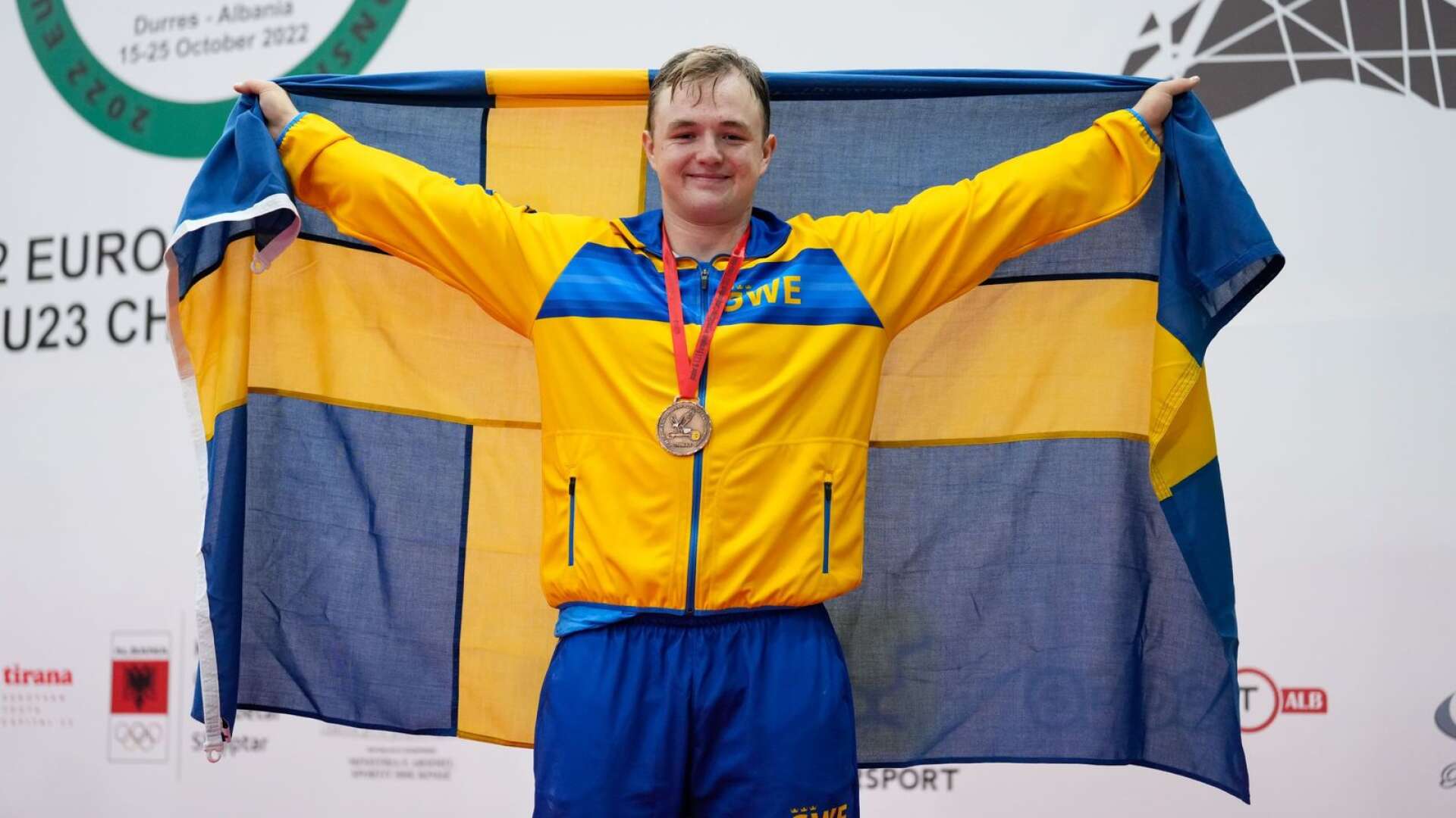 Hugo Hultvall vann U23-EM-brons