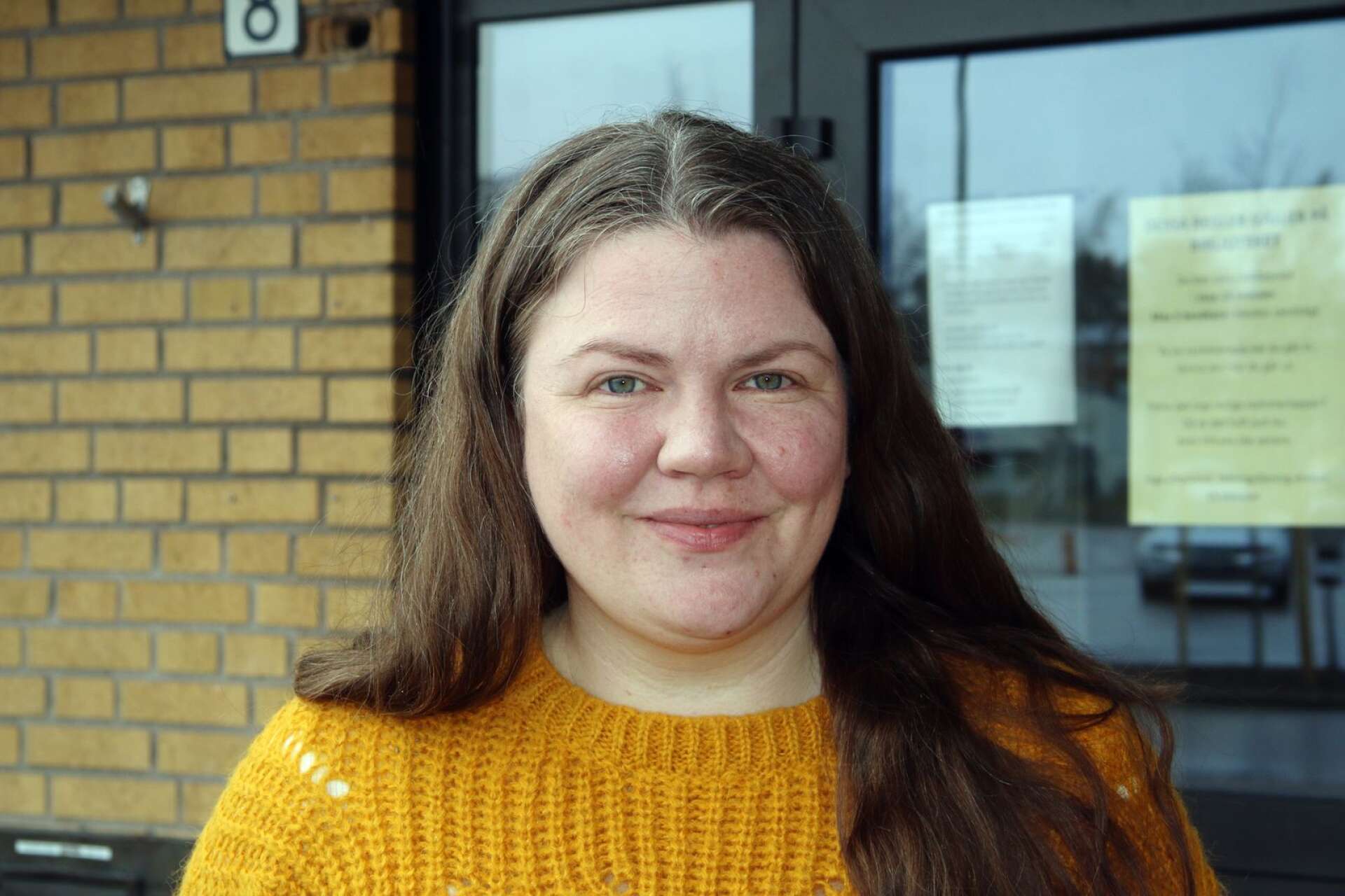 Sandra Warnqvist, arkivarie och kultursamordnare på Filipstads kommun. 