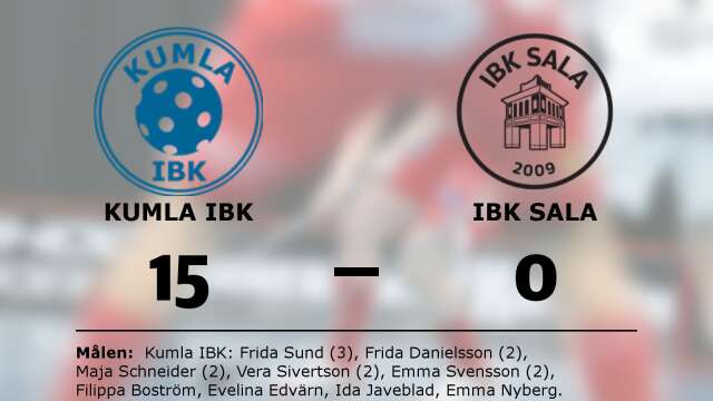 Kumla IBK vann mot IBK Sala