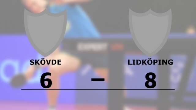 Skövde PK förlorade mot IFK Lidköping