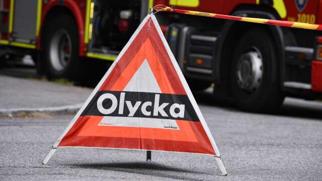 Räddningstjänsten larmades ut till olyckan vid Krokstad./GENREBILD