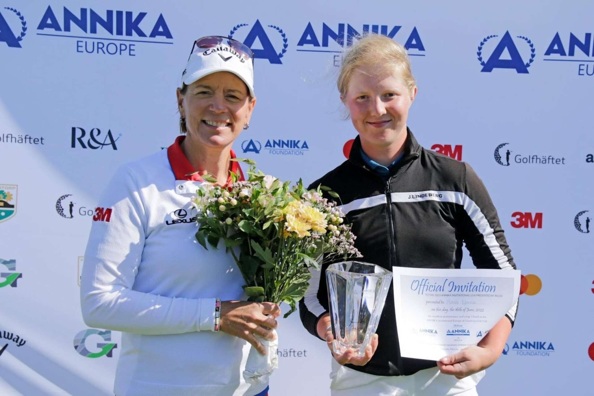 Törebodatjejen Matilda Björkman fick en inbjudan till golflegendaren Annika Sörenstam tävling i Florida i januari 2023. Detta efter en tredjeplats på Vasatorps GK.