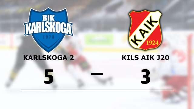 BIK Karlskoga Junior vann mot Kils AIK J20