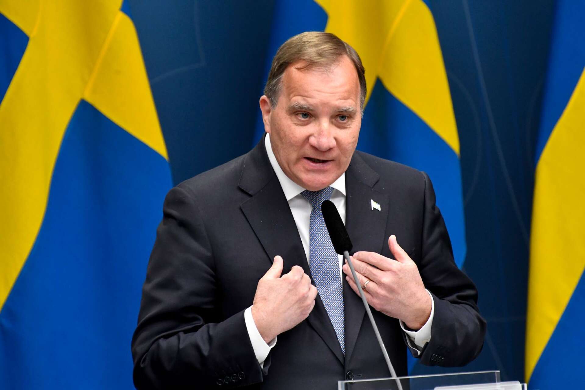 Statsminister Stefan Löfven (S) har gett besked om resor inom Sverige i sommar. Arkivbild.