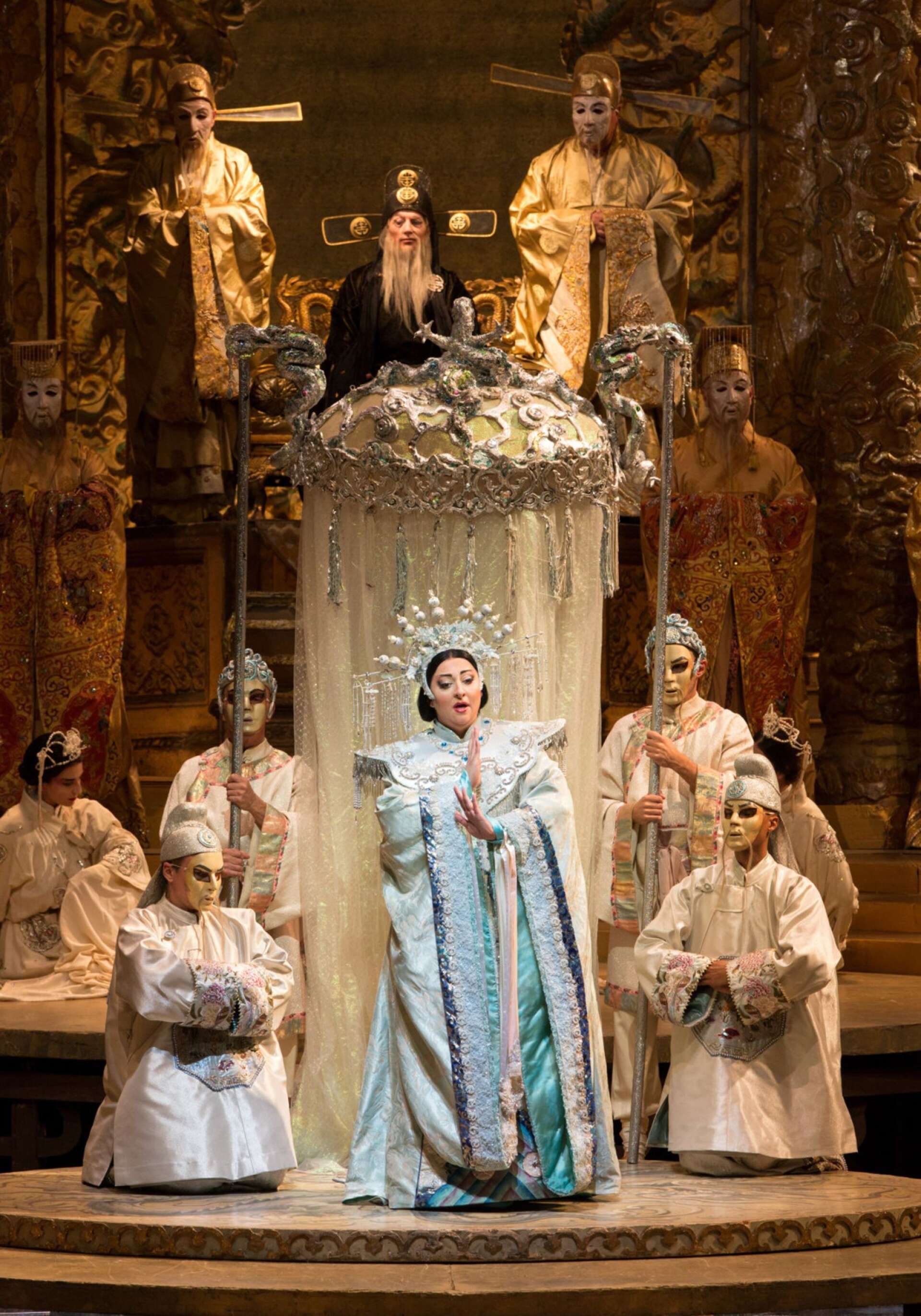 Christine Goerke gör rollen som den viljestarka prinsessan Turandot.