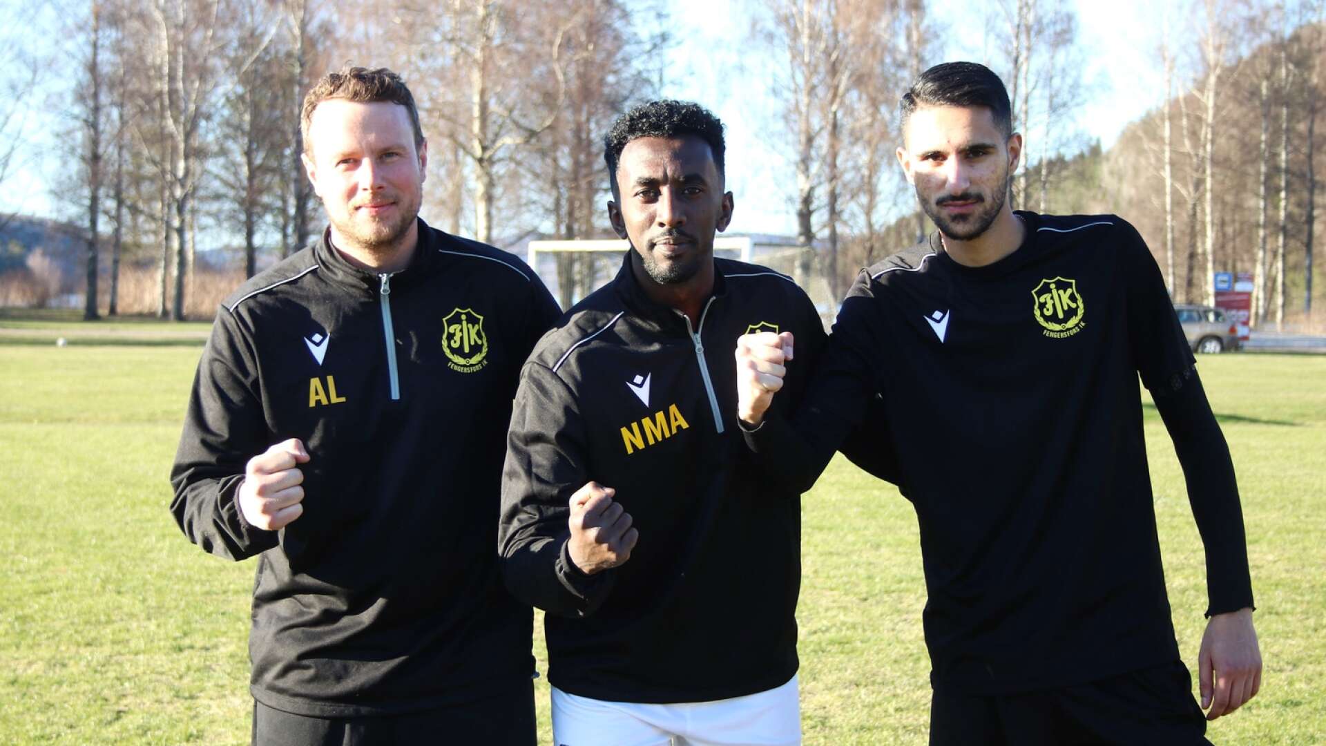 Atle Lindh, Nebil Mohammed Ali och Ali Jassim är i första hand de som ska leverera offensivt för Fengersfors IK. De är redo att ta sig an Tösse IF i premiären på lördag.