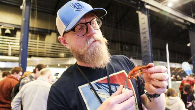 Anders Bergström är en av arrangörerna till Bait Bash, den stora sportfiskemässan som arrangeras första helgen i september på Nöjesfabriken.