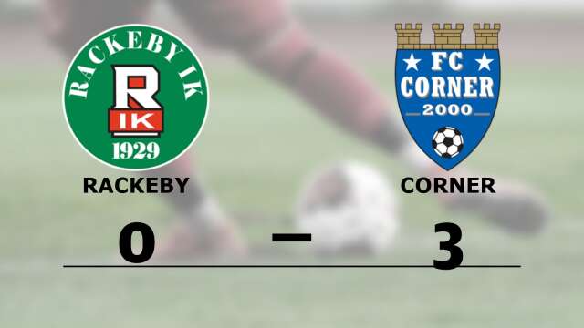 Rackeby IK förlorade mot FC Corner