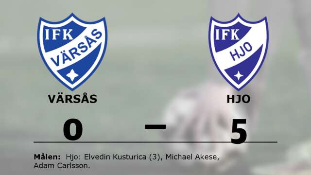 IFK Värsås förlorade mot IFK Hjo