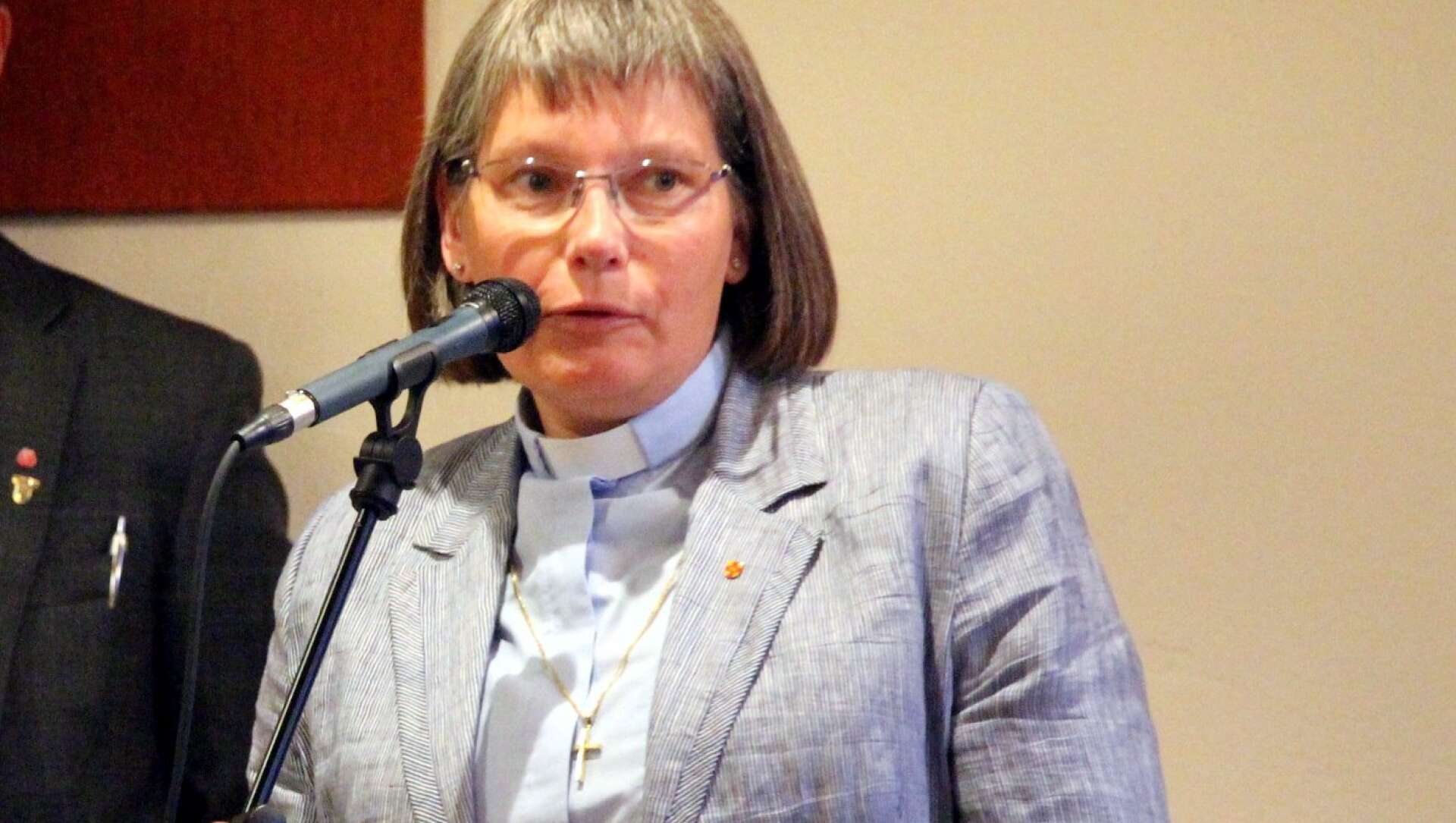 Charlotte Holmgren är kyrkoherde i Amnehärad-Lyrestads pastorat.