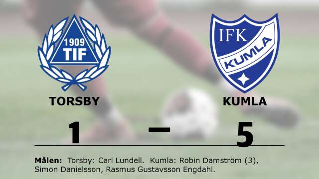 Torsby IF förlorade mot IFK Kumla
