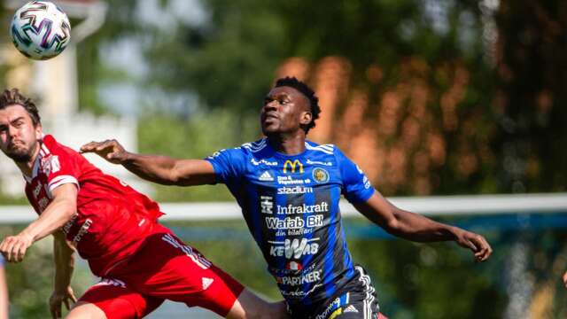 Isaac Boye har gjort sex mål för Karlstad den här säsongen.