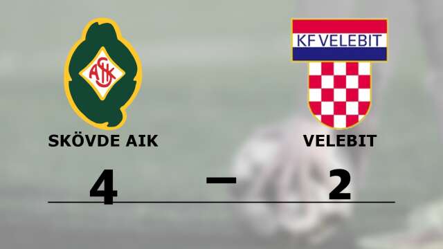 Skövde AIK vann mot KF Velebit