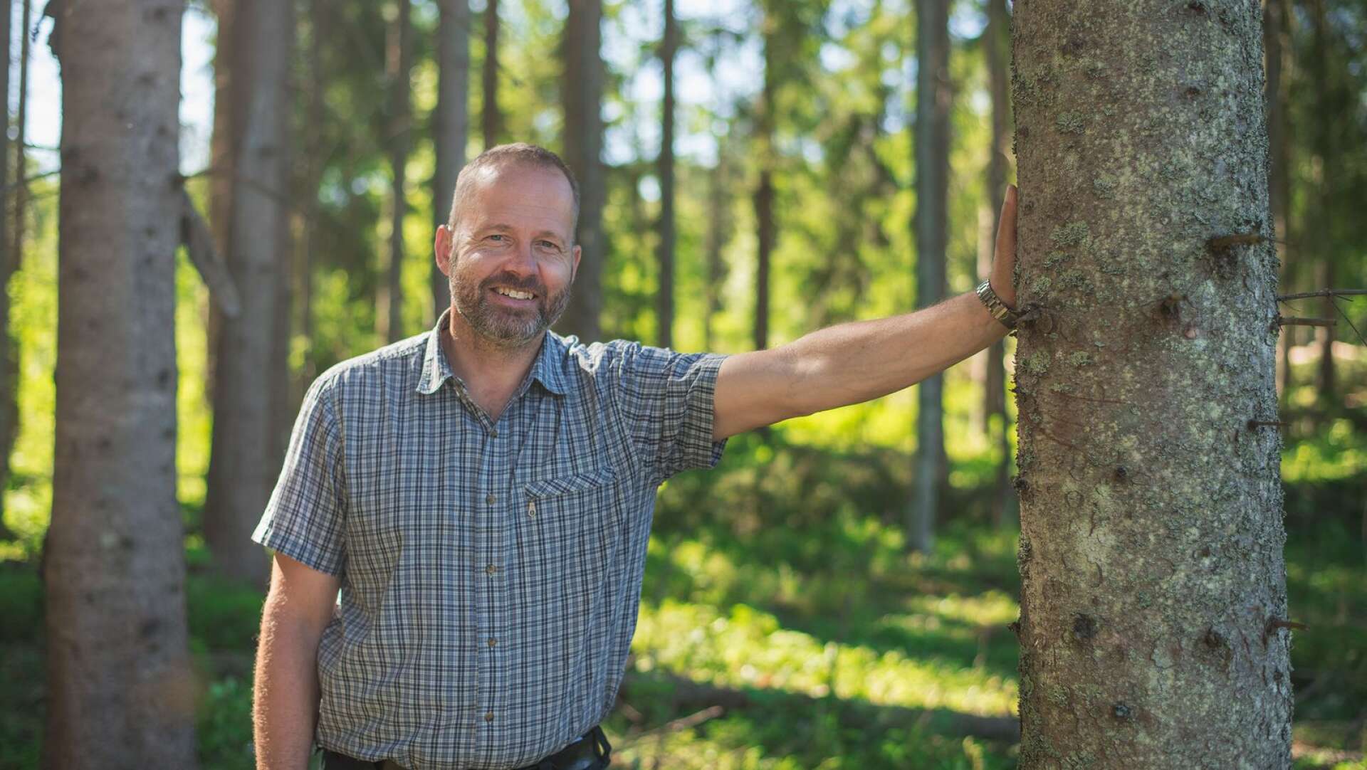 Vi jobbar väldigt nära skogsägarna, säger Pär Skinnargård, vd i Nykvist Skogs.