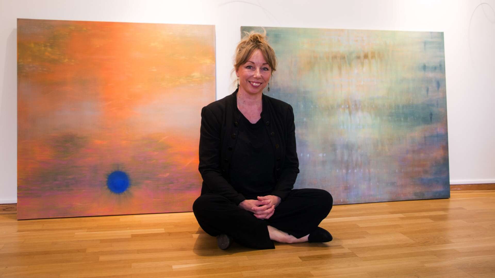 Konstnären Marion Forssell är den första konstnären att medverka i det nya konceptet Artist Talk i Karlskoga konsthall.