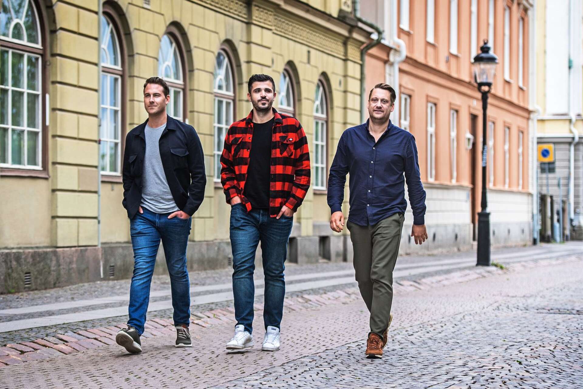 Grundarna av hälsoappen Stepler är Niklas Frisk, Semir Hadiahmetagic och Daniel Malmqvist.