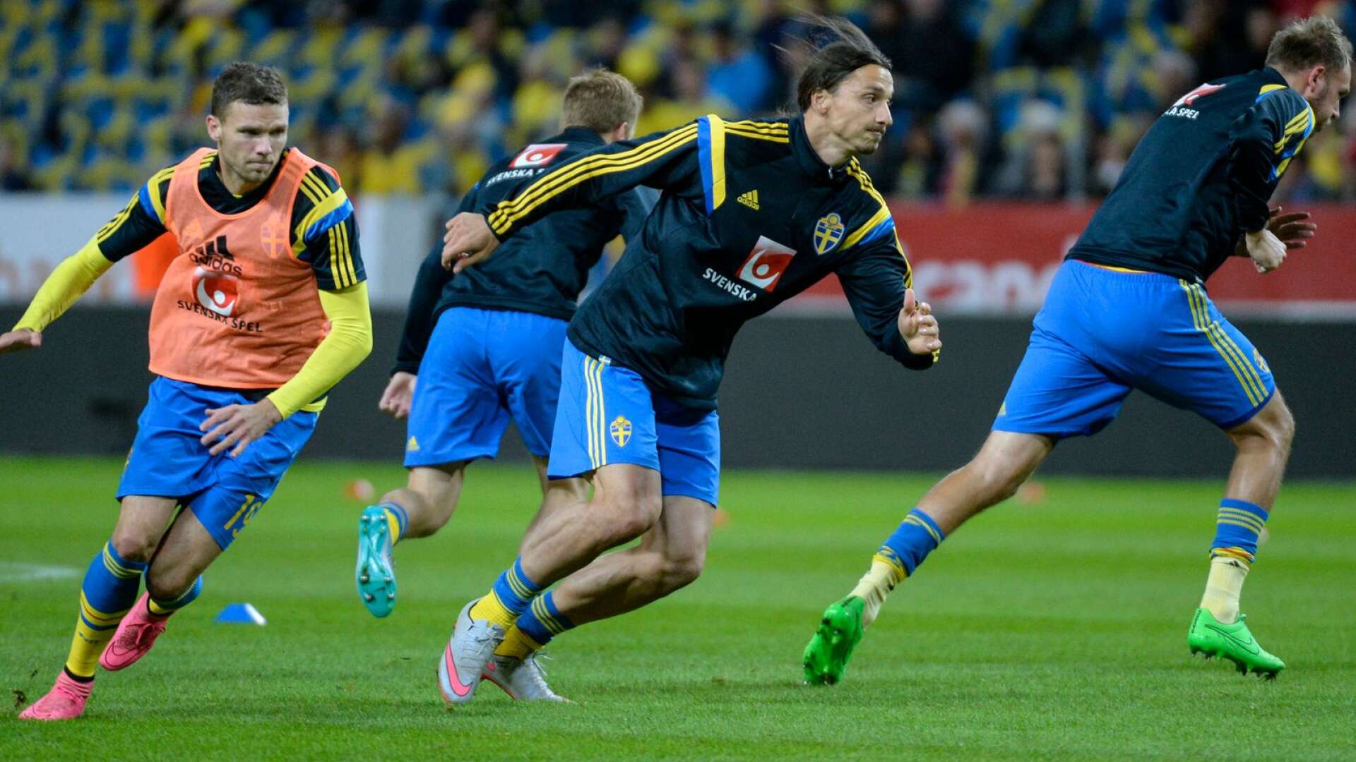 Marcus Berg och Zlatan Ibrahimovic återförenas i landslaget. 