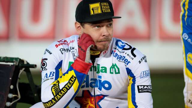 Ludvig Lindgren under den andra SM-finalen i förra  veckan. Det kan ha varit hans sista tävling eftersom Ludvig starkt funderar på att sluta.