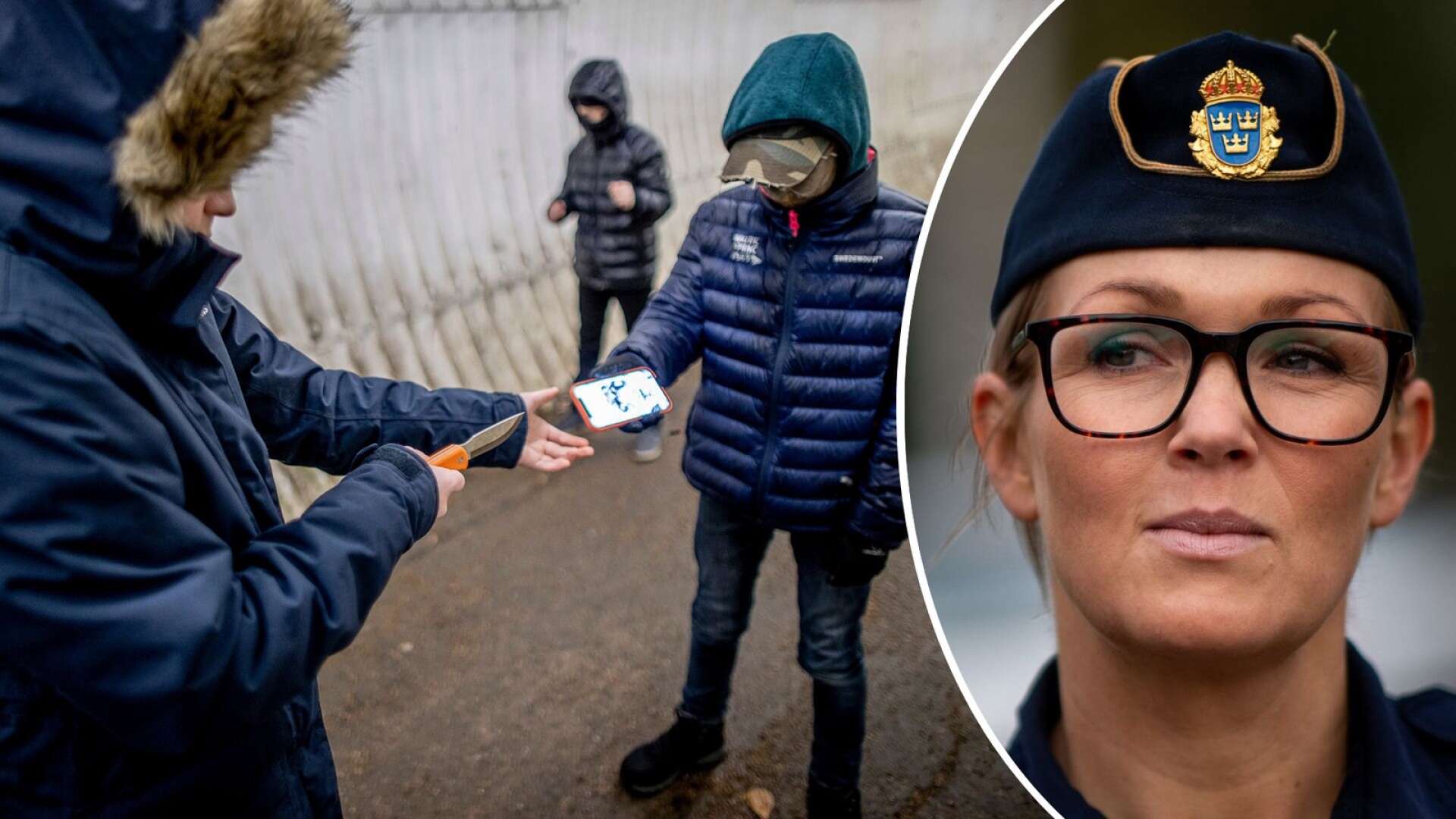 Polisens uppmaning till unga: Undvik centrala Karlstad