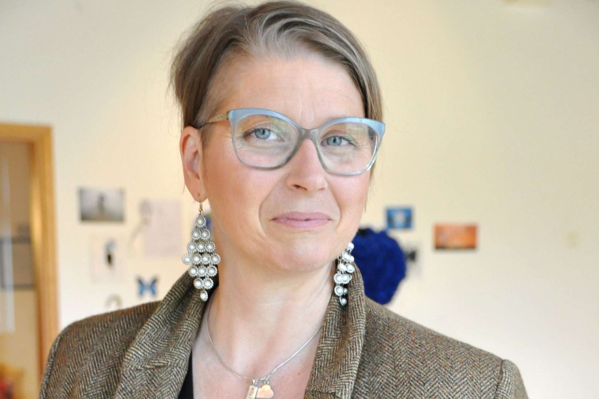 Sara Vogel-Rödin, kultur- och fritidschef i Bengtsfors kommun, gläds åt pengarna från Kulturrådet. Nu kommer Kulturskolan i Bengtsfors kunna erbjuda mer än ordinarie kurser. 