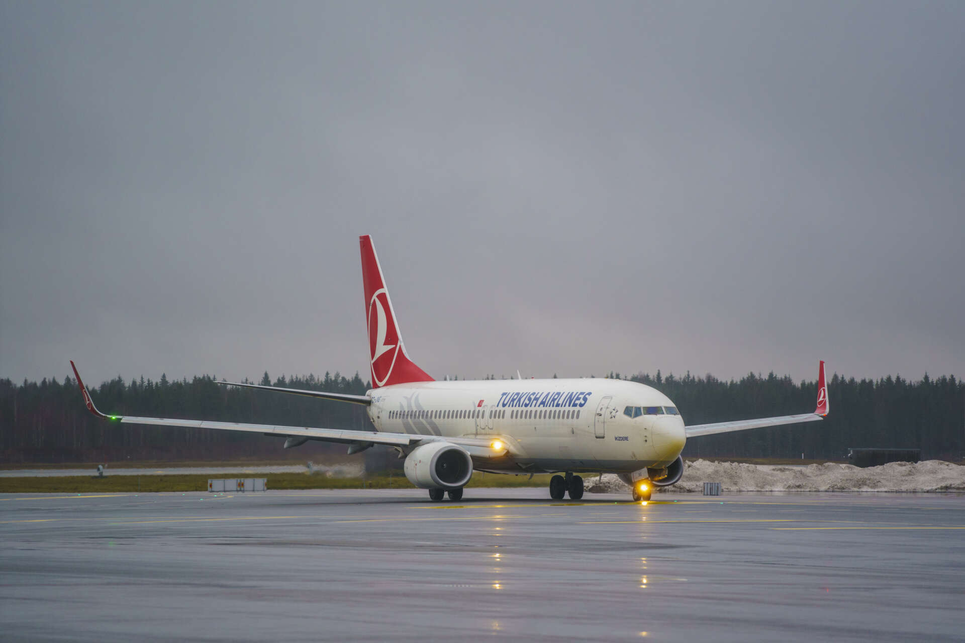 Ett flygplan från Turkish Airlines bombhotades. Arkivbild.