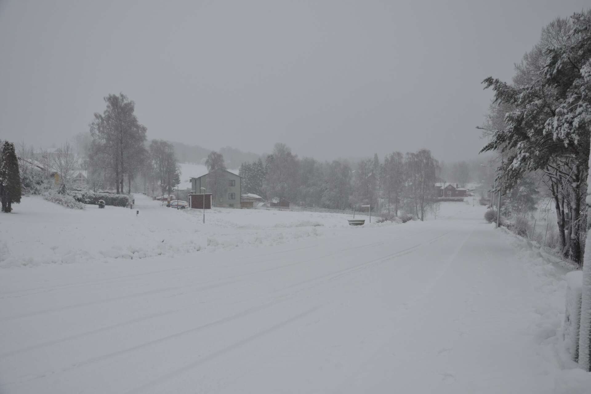 Snöoväder Ödeborg januari 2023