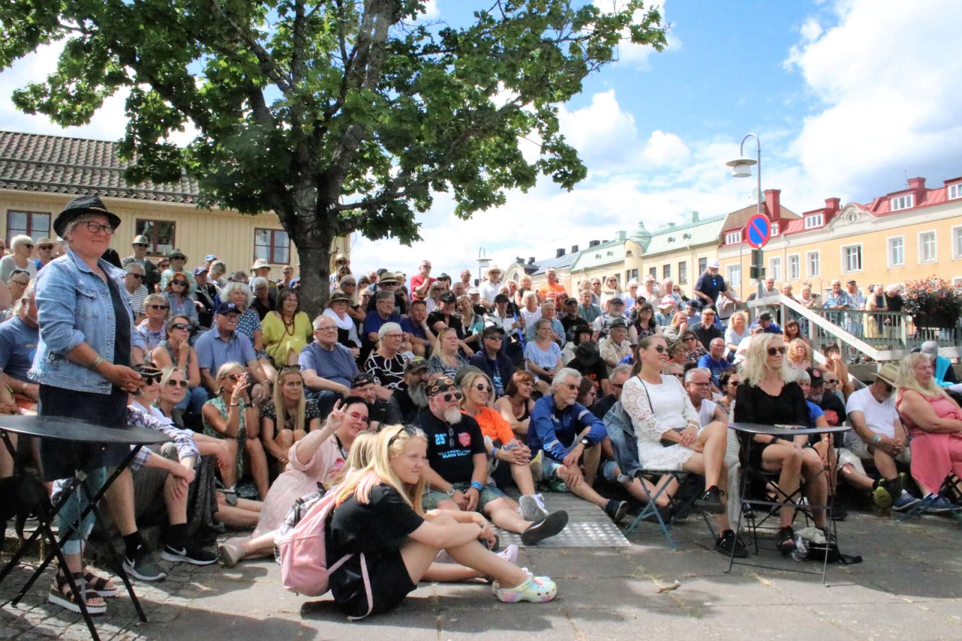 Åmåls Bluesfest är en folkfest varje år. 2022 drog Sofie Reed storpublik till Fisktorget.