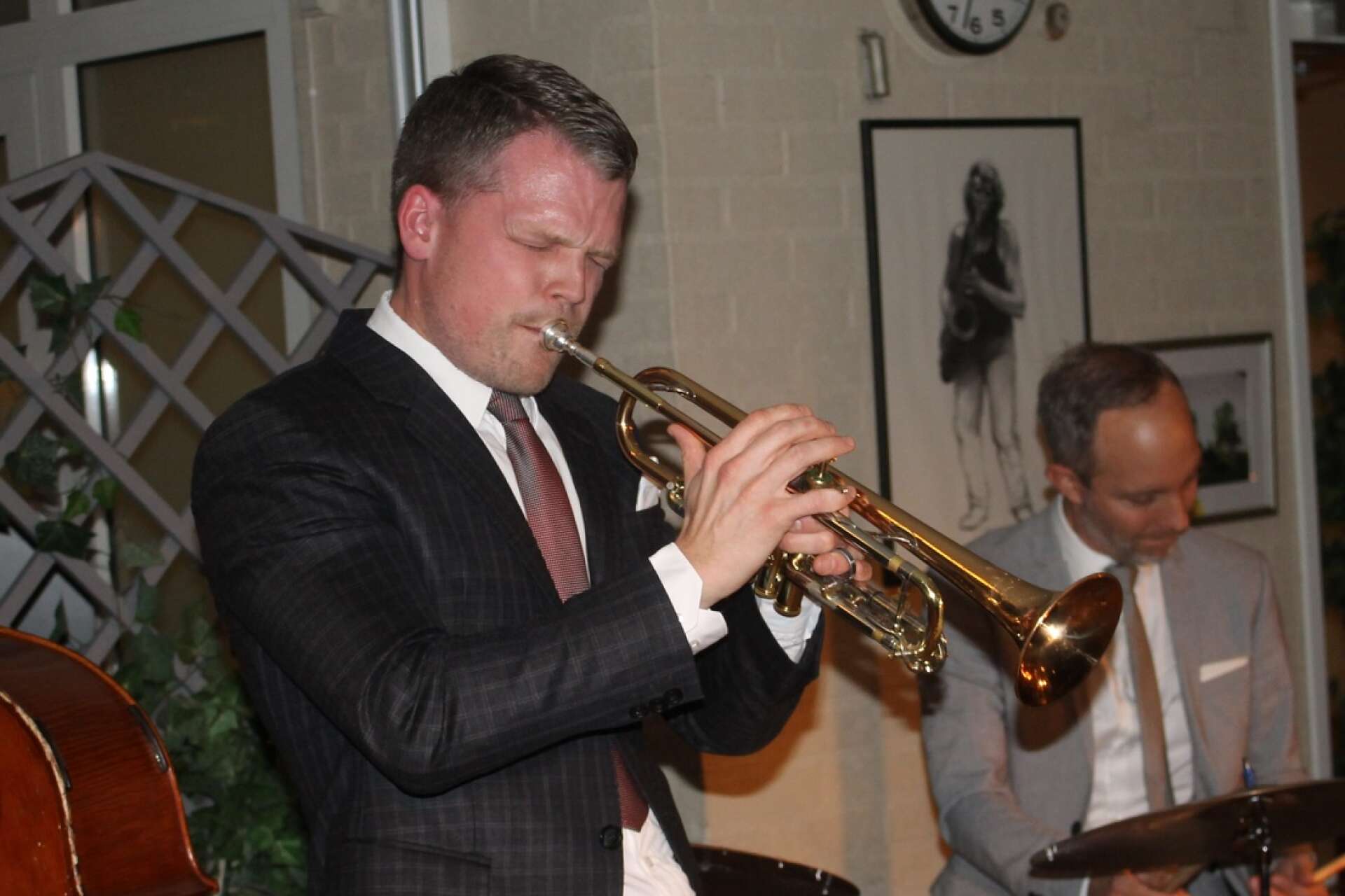 Trumpetaren Karl Olandersson återkommer till Säffle med sin kvartett.