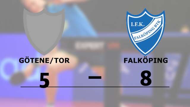 Götene/Tor BTK förlorade mot IFK Falköping