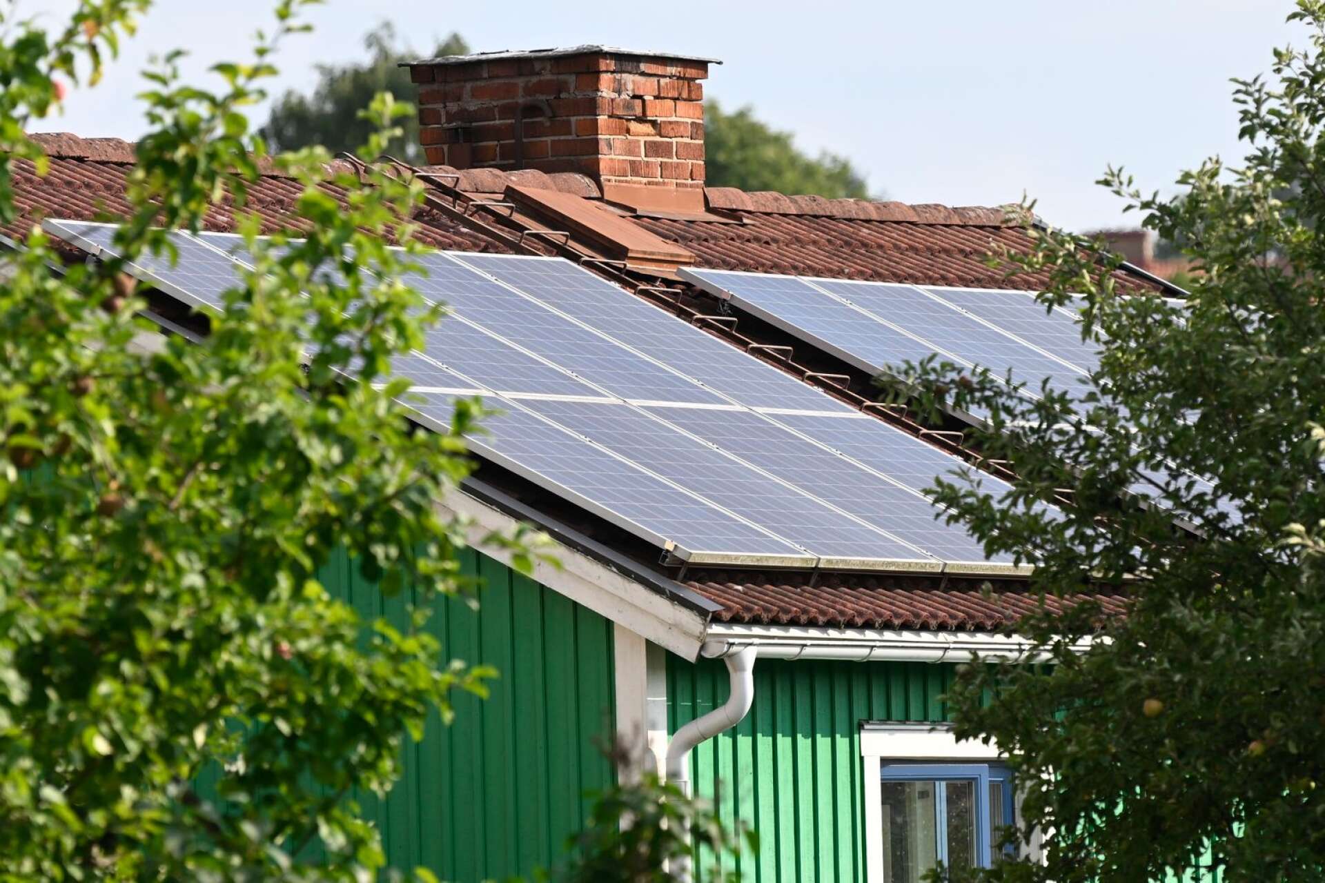 Solceller har också blivit populärt i och med de skenande elpriserna. 