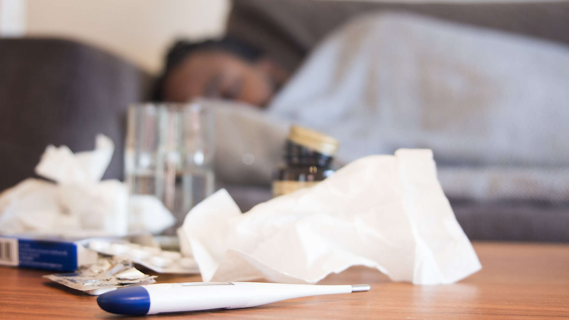 Hosta, snörvel och feber – det är förkylningstider. Arkivbild.