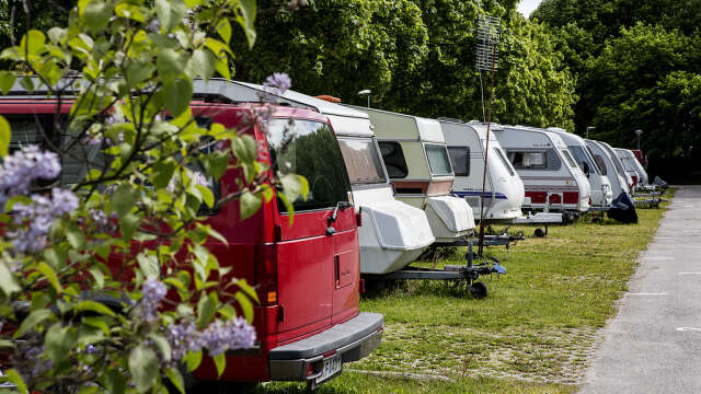Campingen slår rekord i sommar när allt fler svenskar att spendera semestern hemma i stället för att åka utomlands. Arkivbild.