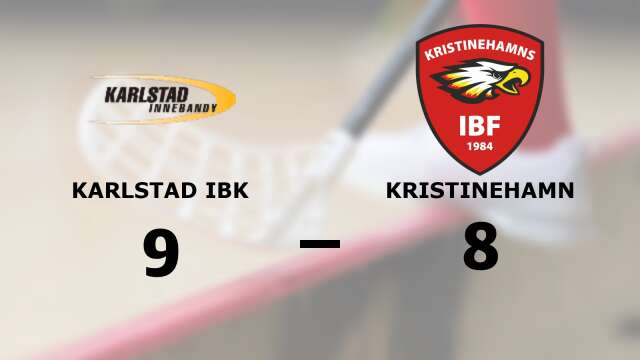 Karlstad IBK vann mot Kristinehamns IBF