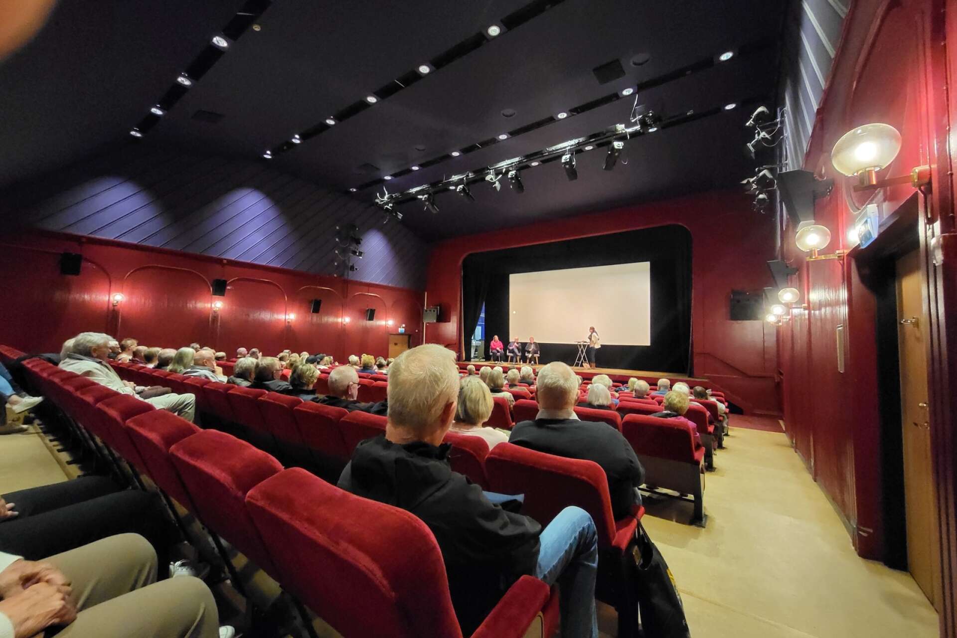 Jan Schermans demokratifilm Make Democracy Great Again visades på Folkan Bio i Filipstad den 18 september.