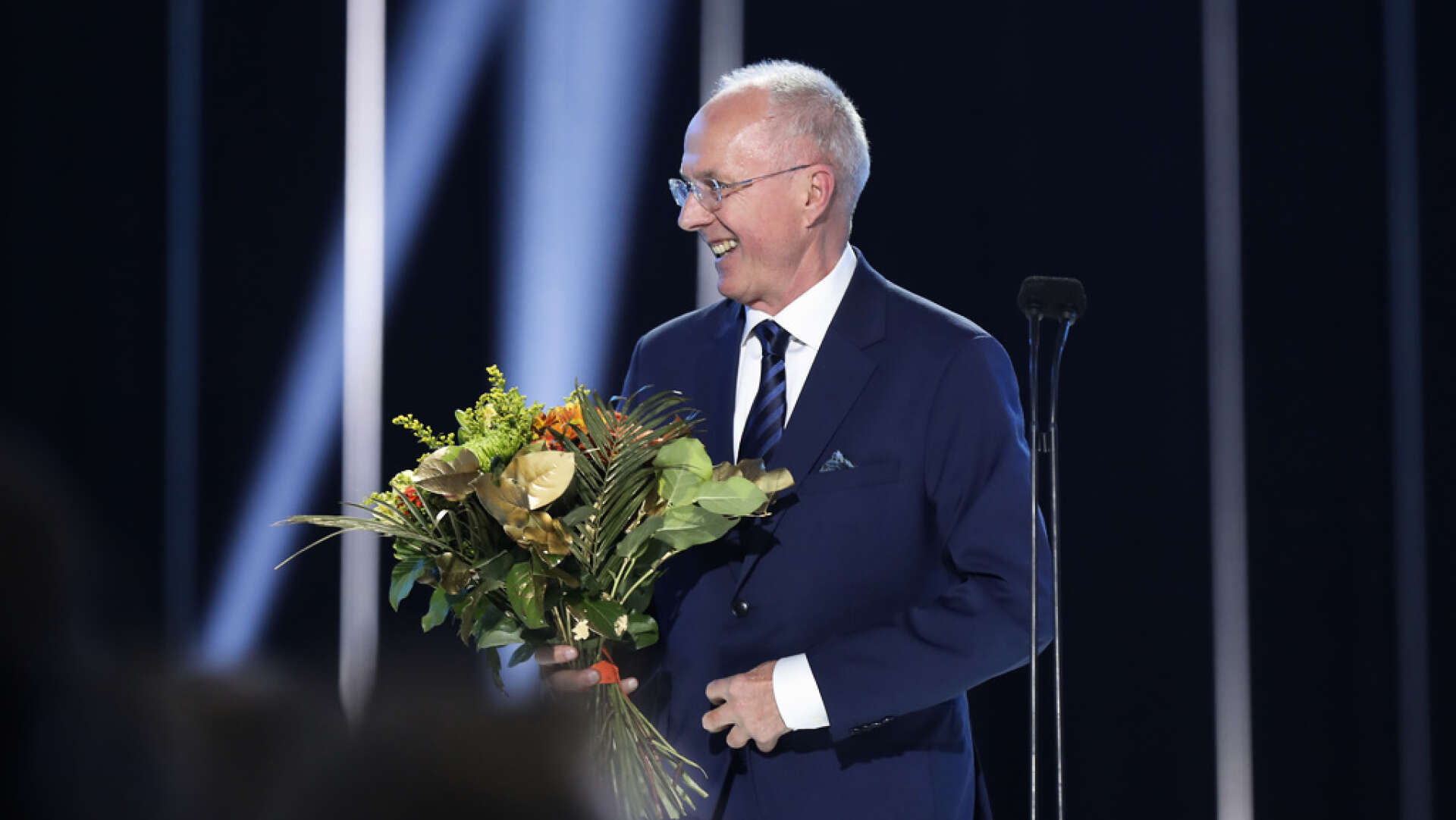 Sven-Göran &quot;Svennis&quot; Eriksson tilldelas hederspriset under Fotbollsgalan på Hovet.