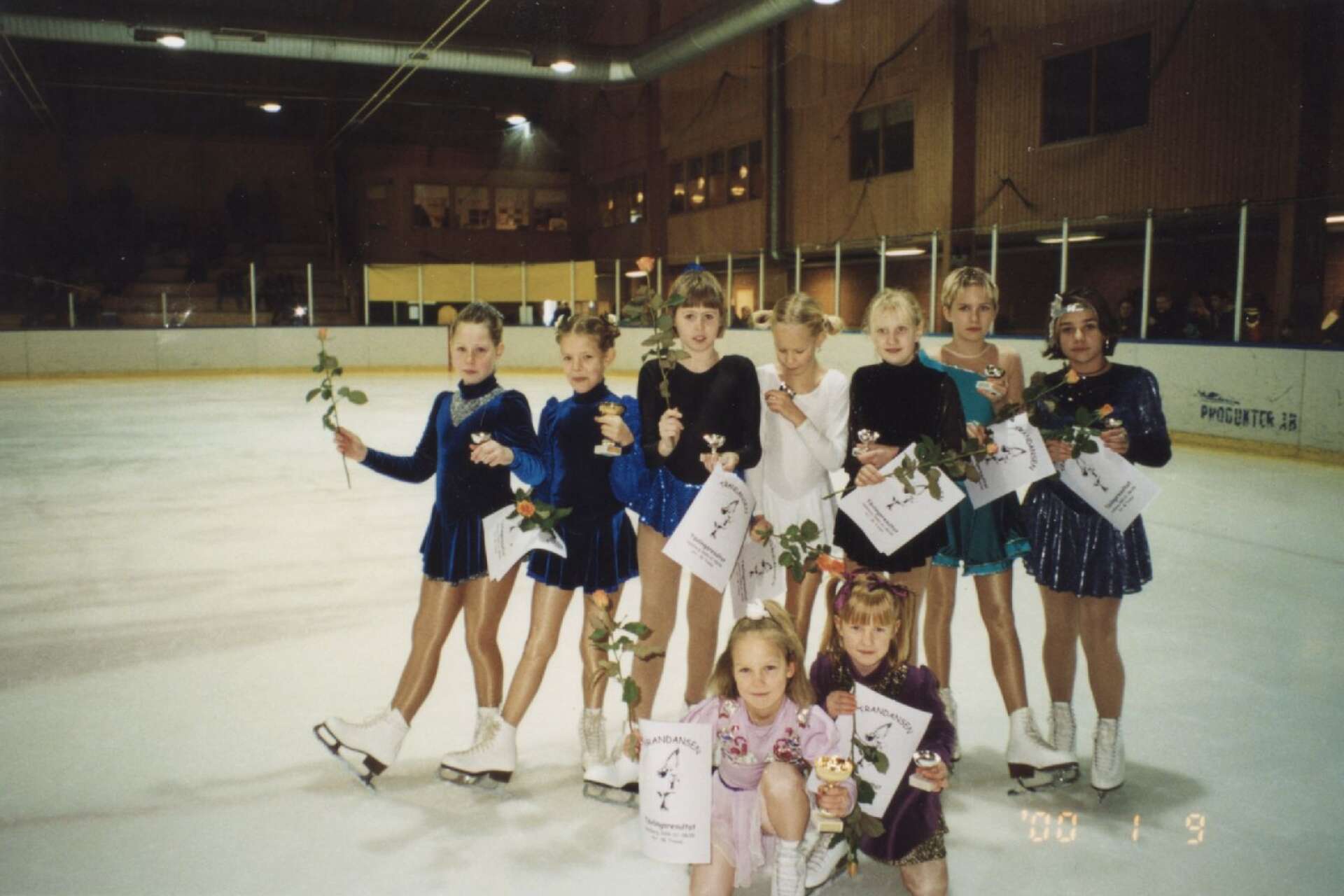 Tävlingsbild från Trandansen i Hallsberg, år 2000.