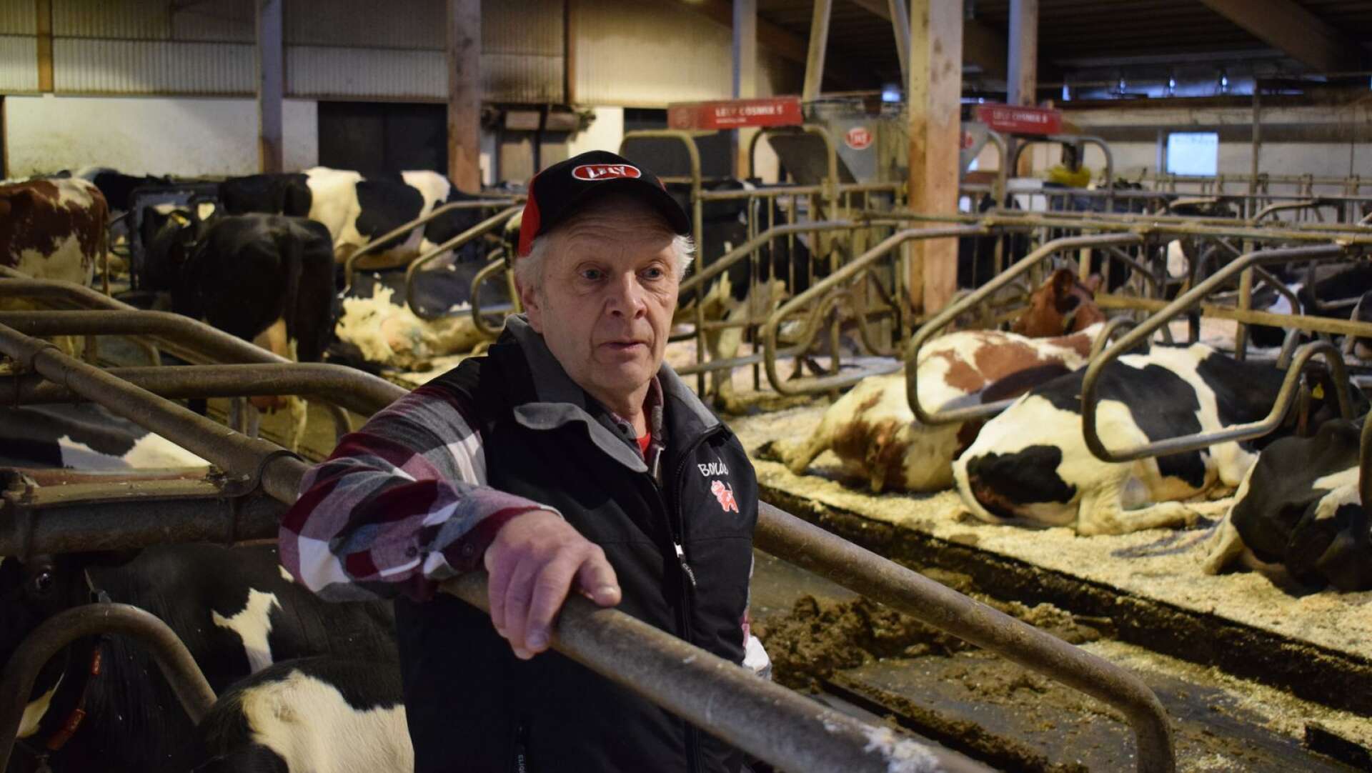 Lars Pehrson i Rudskoga har varit bonde i nästan hela sitt liv. 