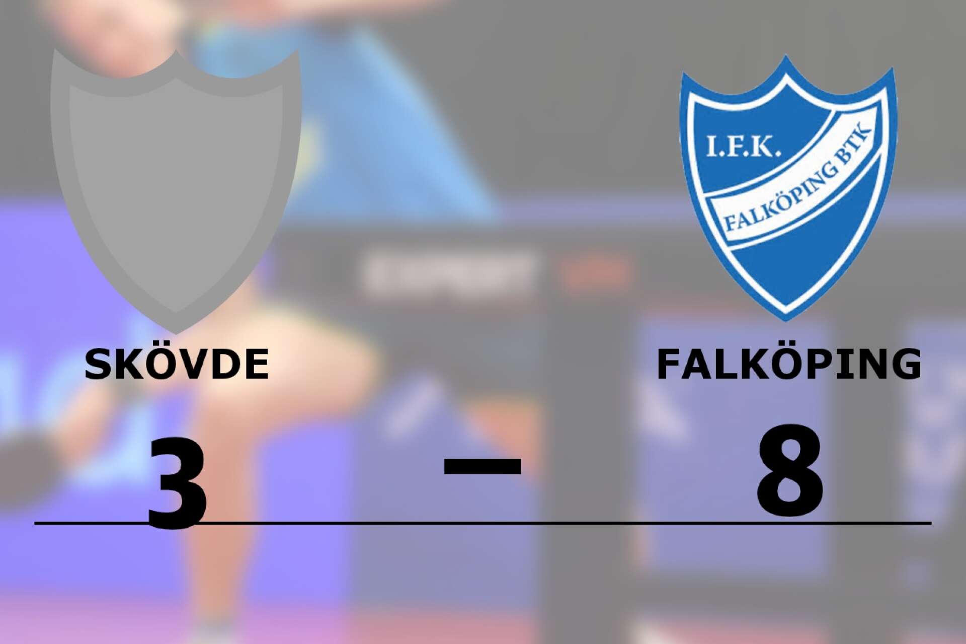 Skövde PK förlorade mot IFK Falköping