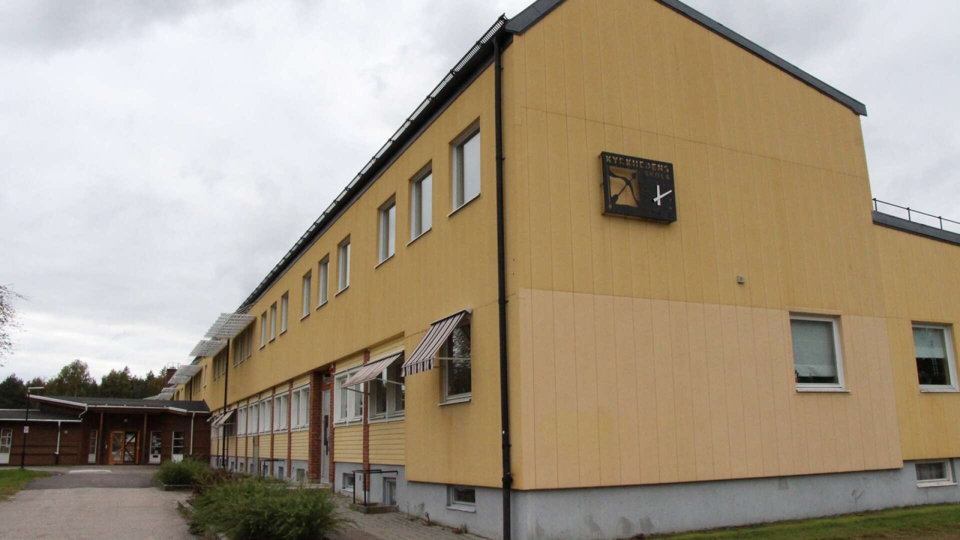 Kyrkhedens skola i Ekshärad.