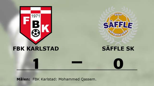 FBK Karlstad vann mot Säffle SK