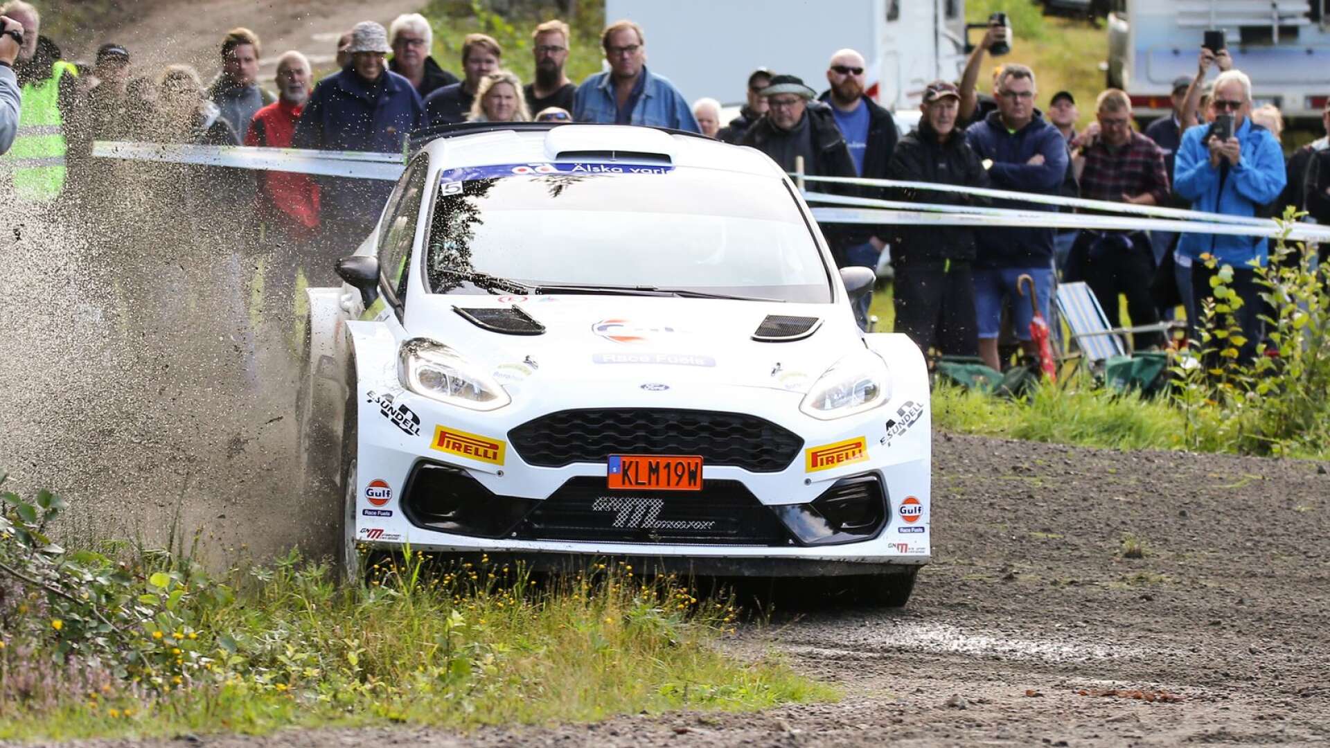 P-G Andersson och co-driver Anders Fredriksson vann värstingklassen på Rally Killingen.