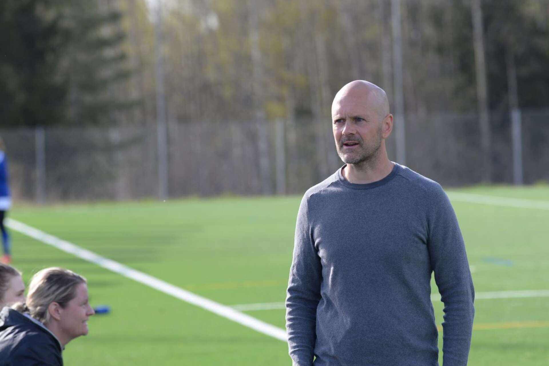 Kronan-tränaren Calle Forsberg tycker att det borde blivit en vinst mot Kristinehamn.